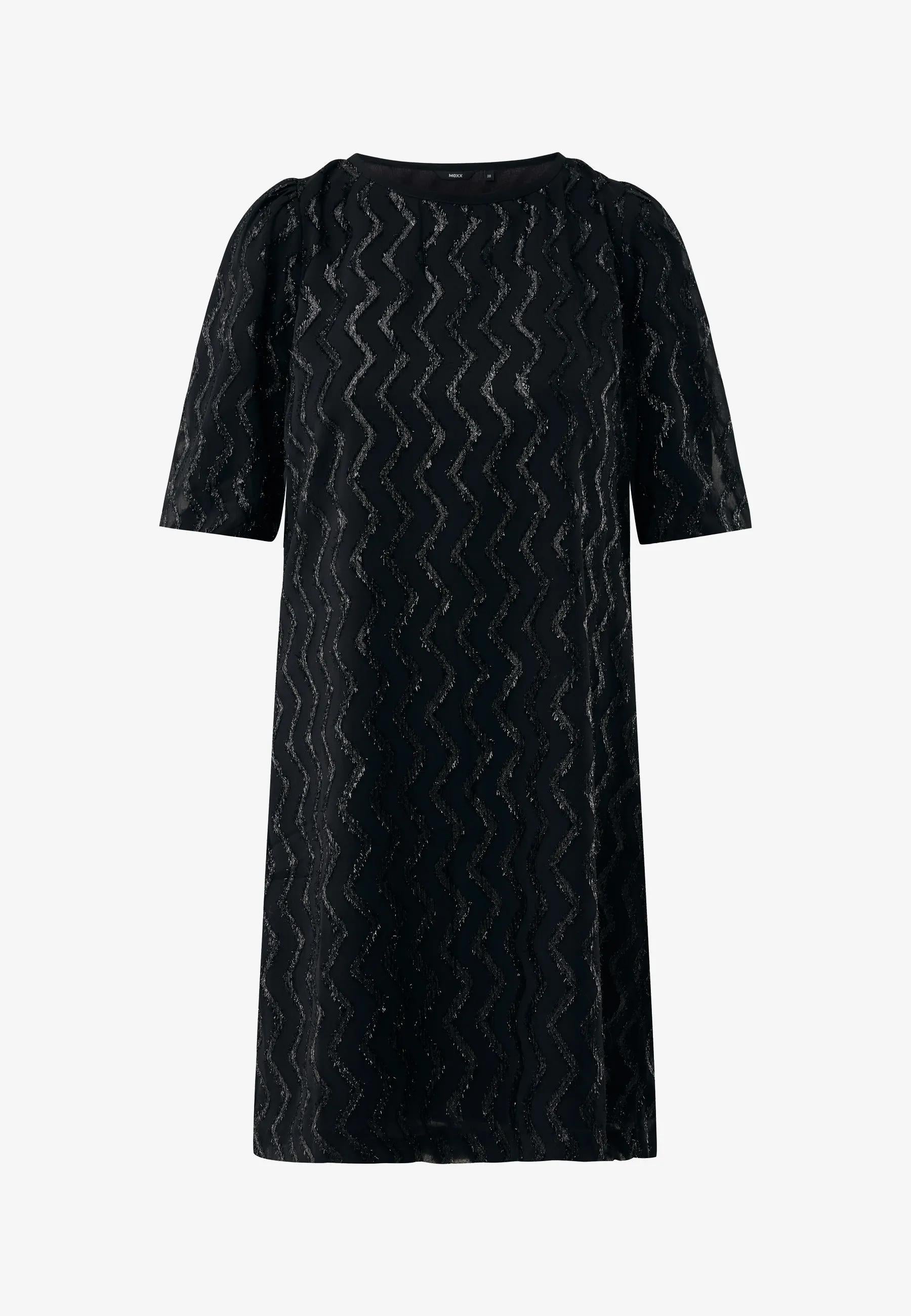 mexx black dress Glitter pattern organza while the invisible side 【In Stock】【Size XS-3XL】DokiDoki-R Anime #WeddingDressInspo Color:Amethyst