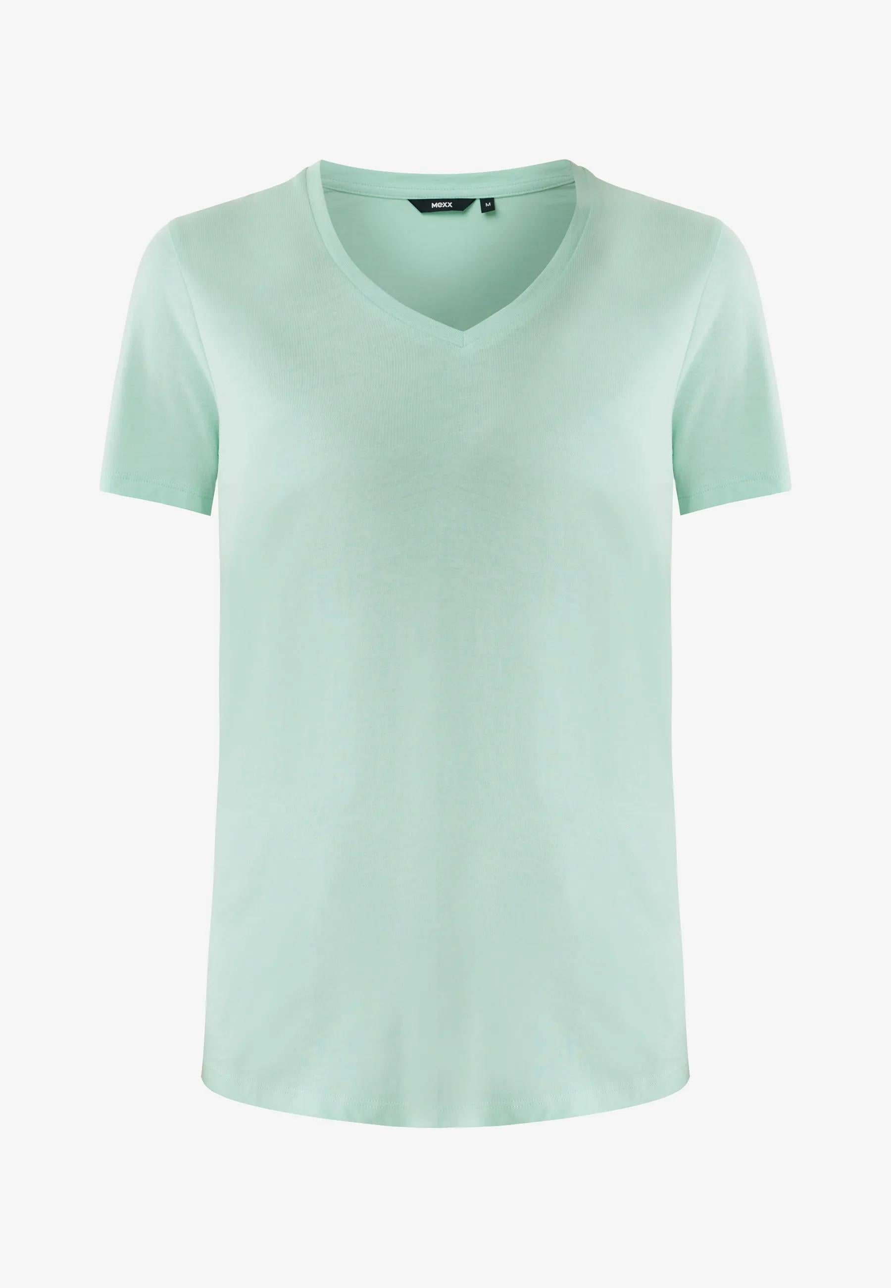 Femmie V-neck T-shirt - Light Mint | Mexx.com
