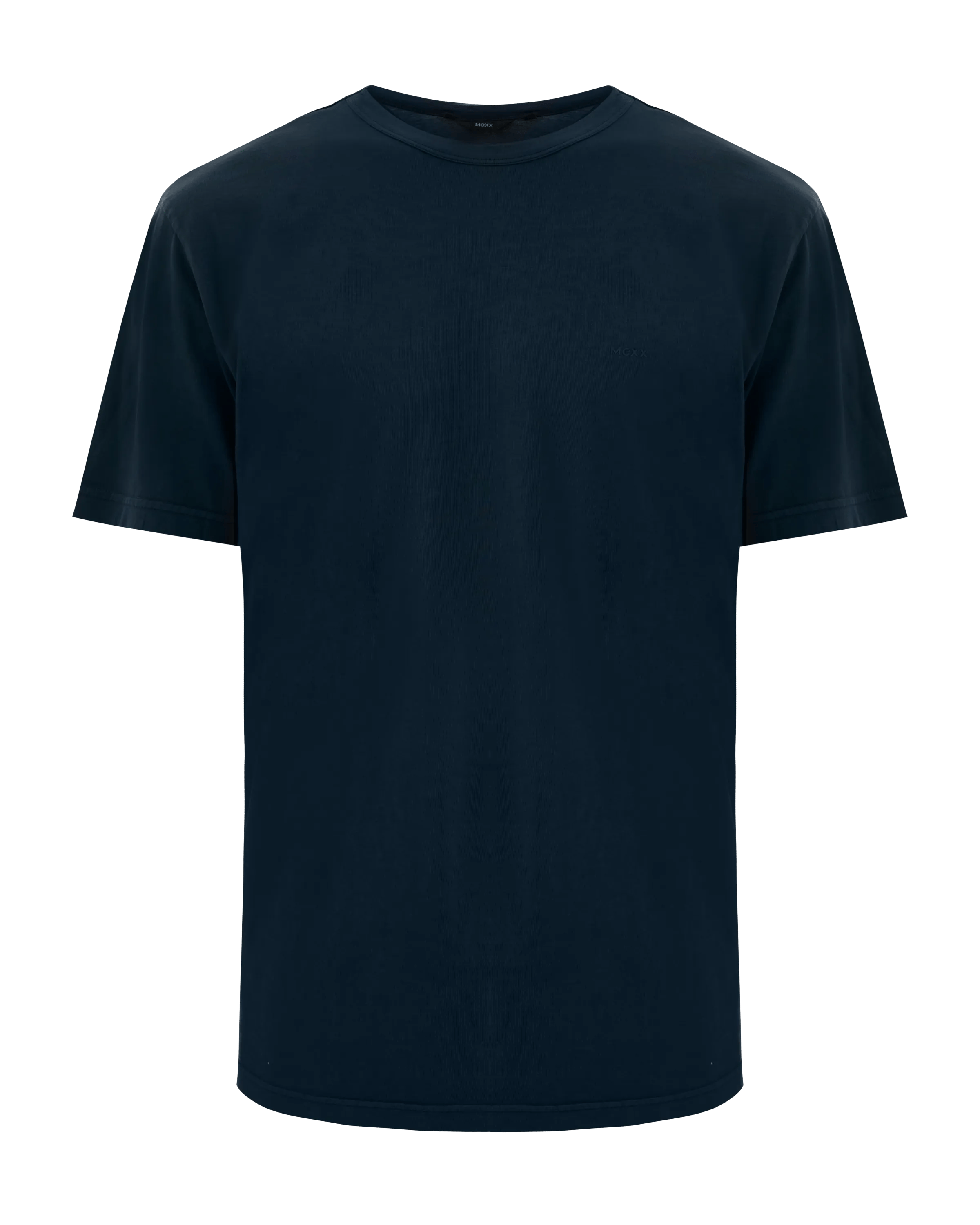 Garment dyed T-shirt - Mid Navy | Mexx.com