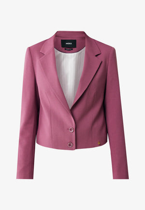 Cropped blazer - Medium Mauve