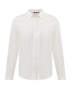 CHAMOMILE Satinbluse - Off-White