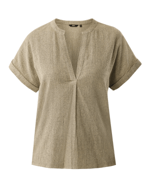 Crinkle blouse - Gold Glitter
