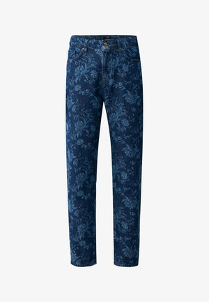 90'S Straight denim pants - Dark Blue