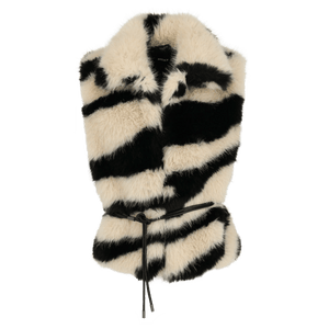 Fancy fur jacket - Multicolor