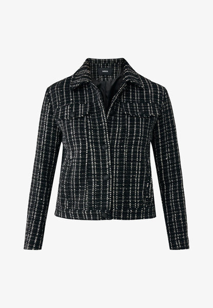 Sequins tweed Jacket - Black | Mexx.com