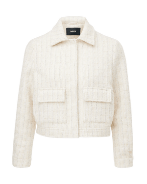 Tweed-Jacke – Beige
