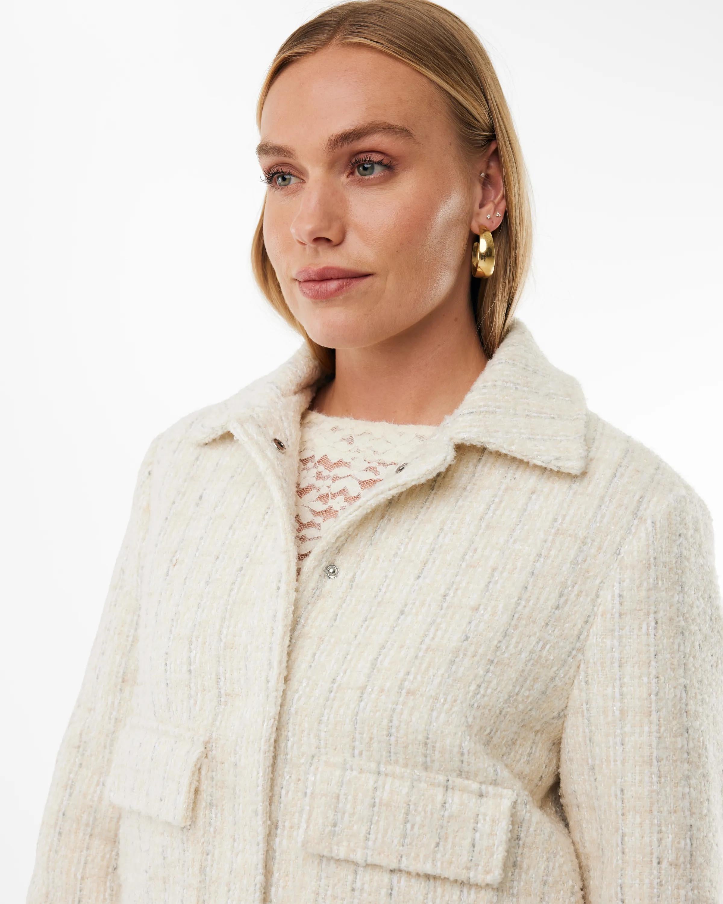 Tweed jacket - Beige | Mexx.com