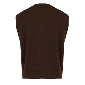SENNA Knitted top - Dark Brown