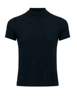 SILENE Gebreide top - Zwart