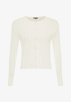 PEONY klassiek ajour vest - Off White