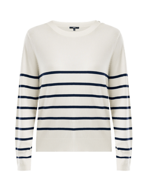 ASTER Striped jumper - Off White