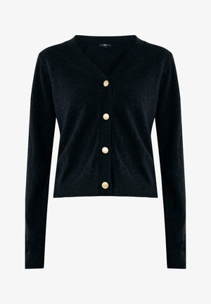 ARALIA Cashmere cardigan - Black