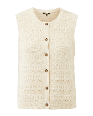 Crochet top - Light Sand