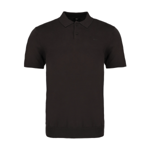 Basic polo short sleeve - Dark Brown