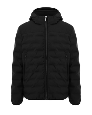 Heißversiegelte Jacke – Schwarz