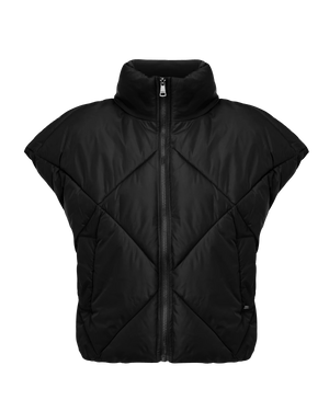 Oversized bodywarmer - Black