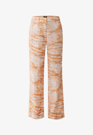 Allover print desert pants - Golden Sand