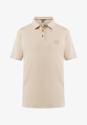 Faux layered polo regular fit - Sand