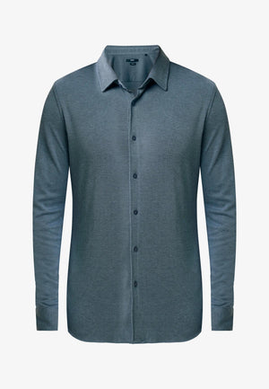 Melee modal shirt long sleeve - Medium Blue Melee