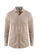 Smartes Widespread-Hemd – Sand