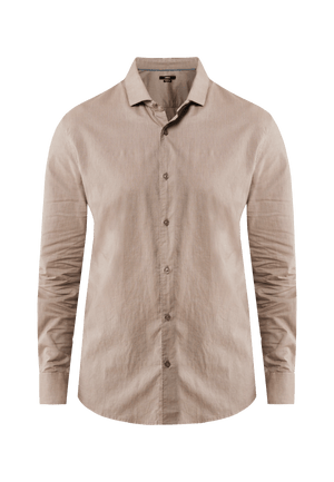 Smartes Widespread-Hemd – Sand