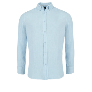 Linen shirt - Fresh Blue