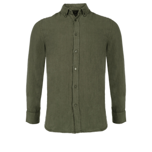 Linen shirt - Green