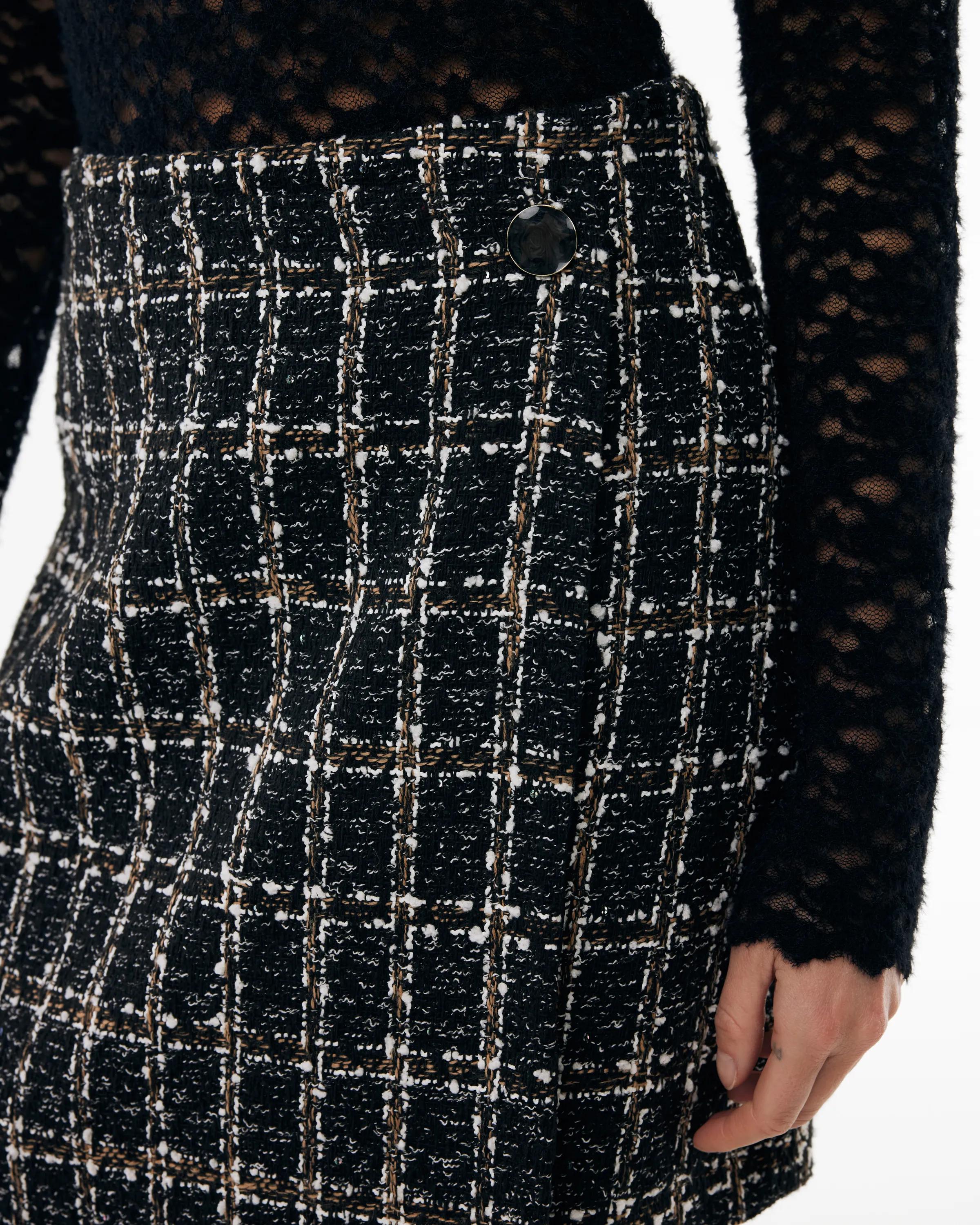 Tweed skirt - Black | Mexx.com