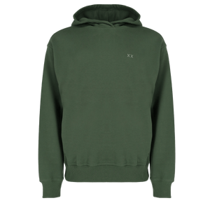 Heavy graphic hoodie - Dark Green
