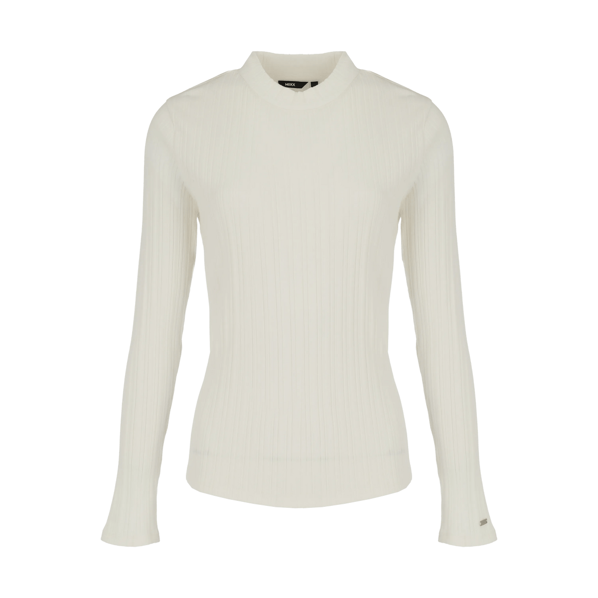 Rib high-neck top - Off White | Mexx.com