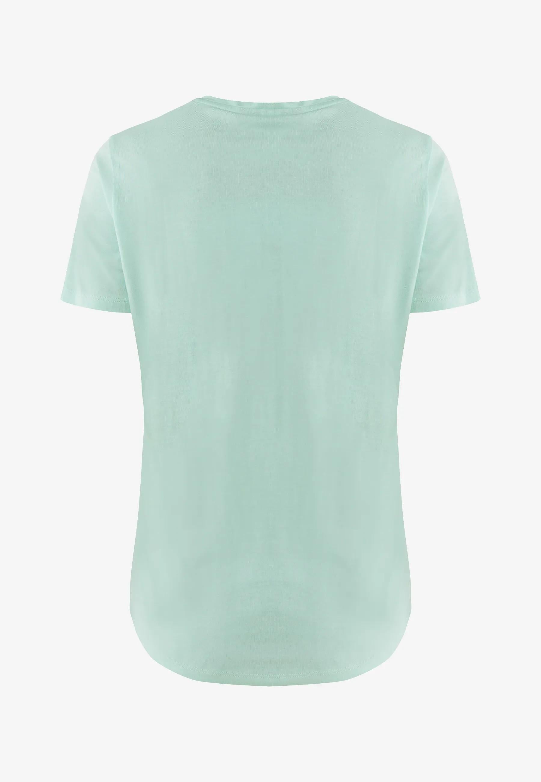 Femmie V-neck T-shirt - Light Mint | Mexx.com