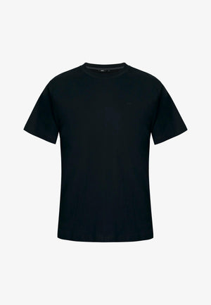 RICHARD Basic overhemd met korte mouwen regular fit - Zwart
