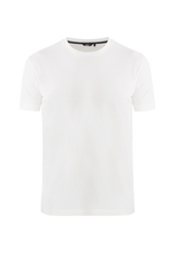 OLIVER Basic Kurzarm Slim Fit - Off White