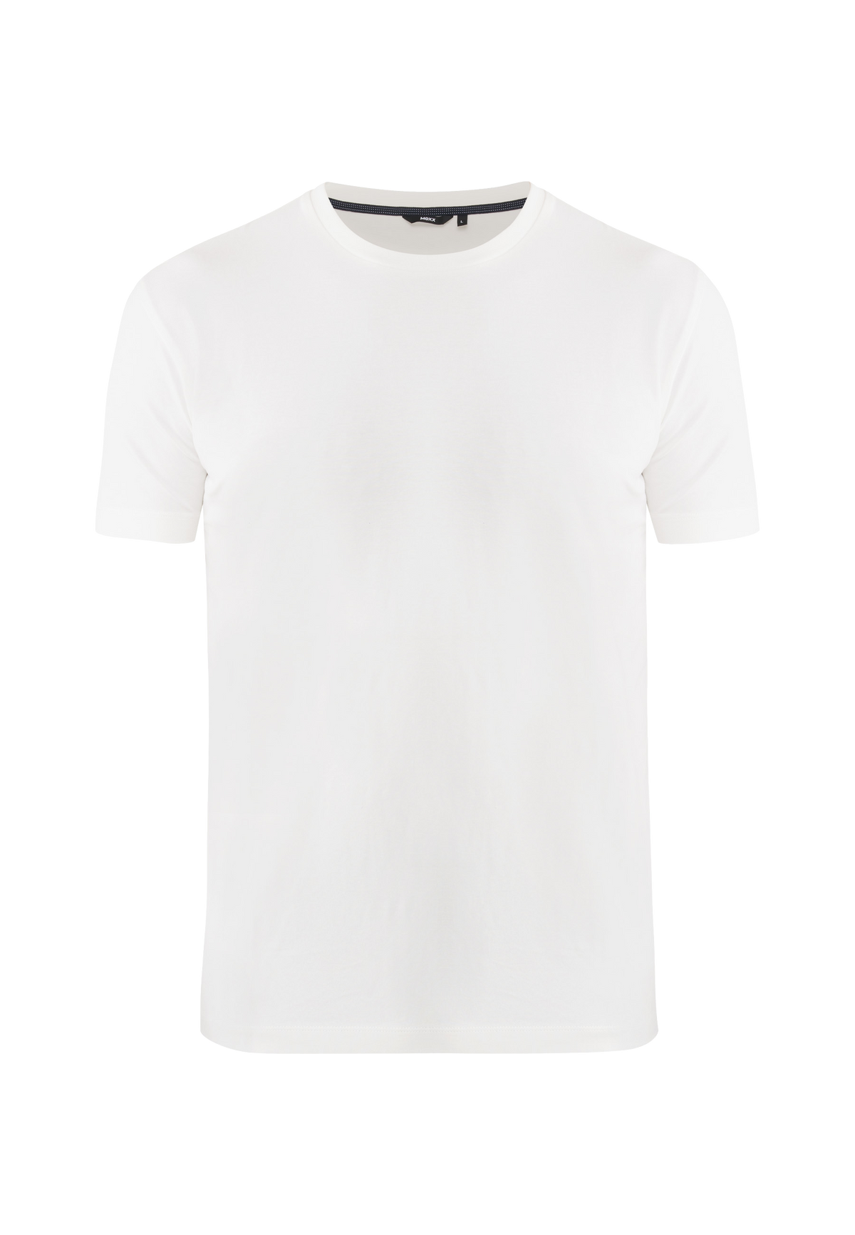 OLIVER Basic Kurzarm Slim Fit - Off White
