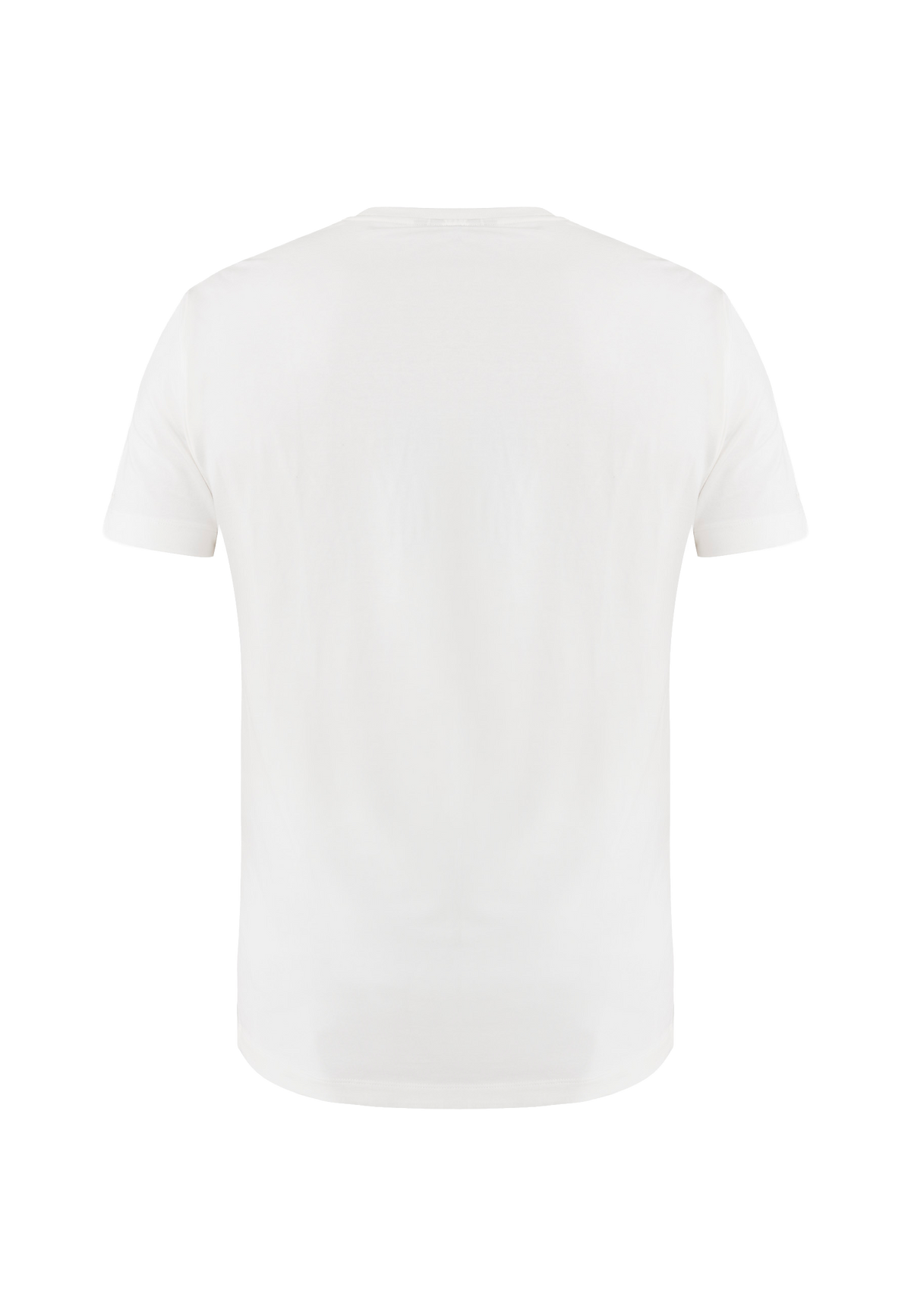 OLIVER Basic Kurzarm Slim Fit - Off White