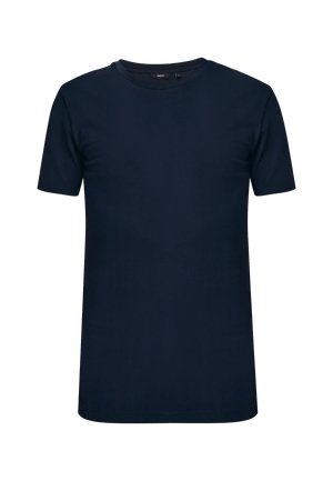 OLIVER Basic Kurzarm Slim Fit - Navy