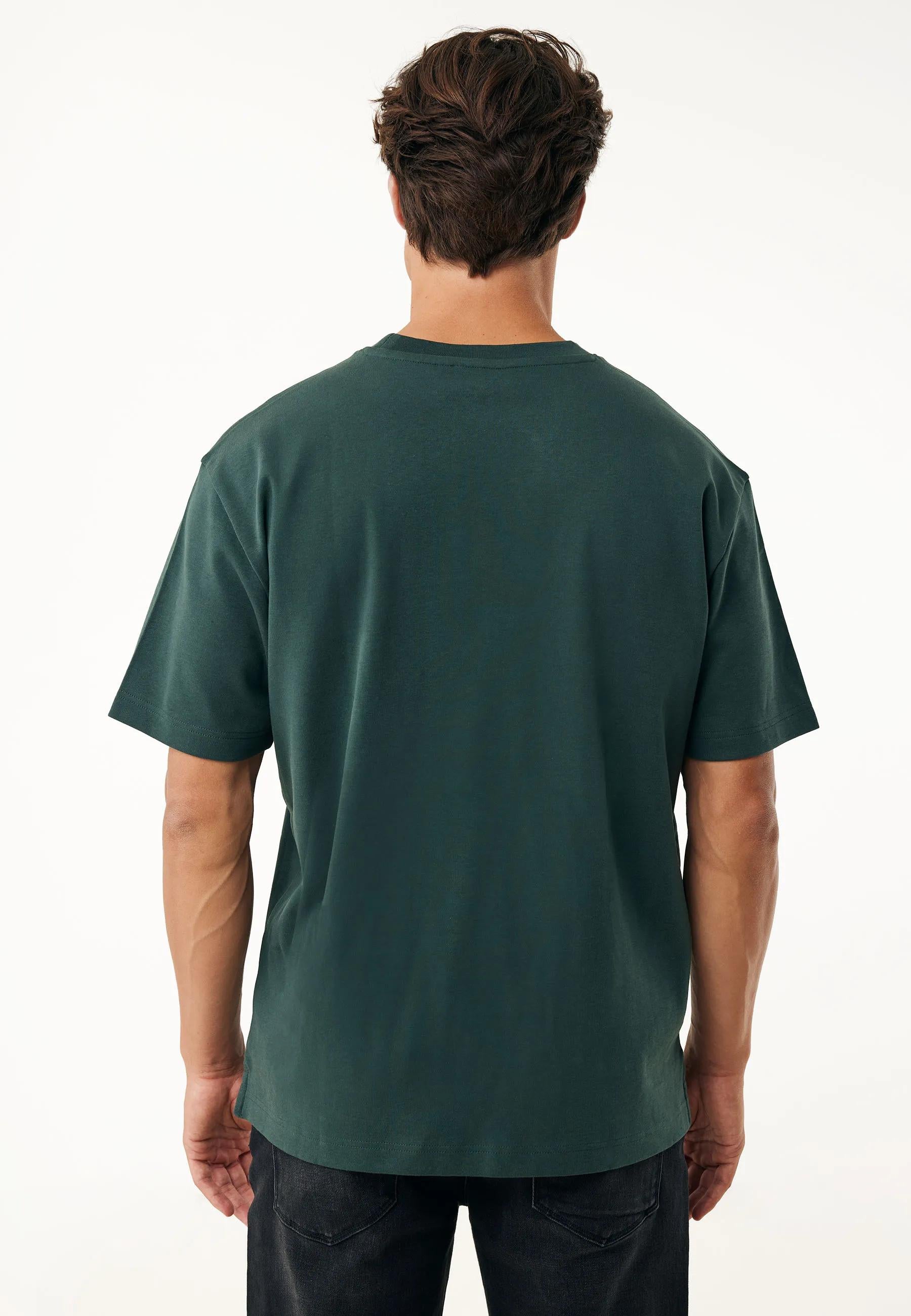 HIMALAYA Loose fit t-shirt - Deep Green | Mexx.com