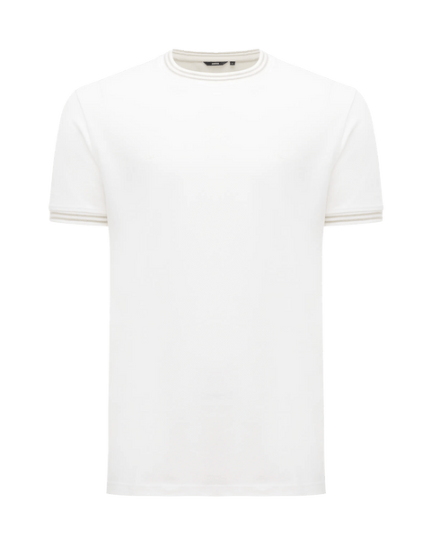 Pique tipping t-shirt - Off White | Mexx.com