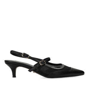 TORY SUKI Slingback Pump - Black