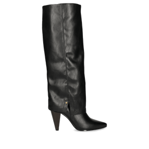 VALATI TETI Heeled high boot - Black