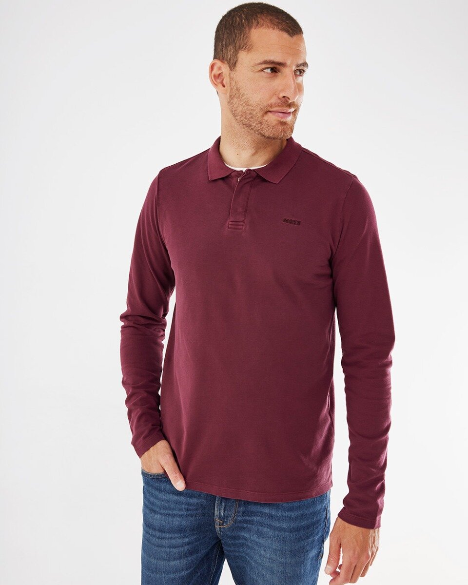 Polo Bordeaux Red