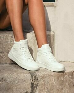 Mexx women High sneaker jally white