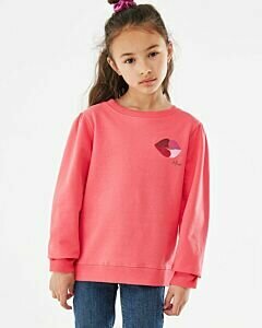 Mexx Puff sleeves sweater Dark Pink