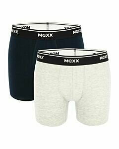Mexx boxershort 2 pack navy grey melee
