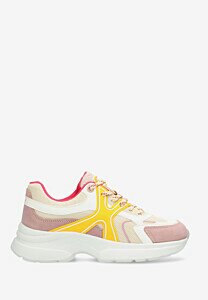 Sneaker Loyce Pink/Yellow