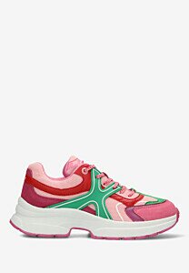 Sneaker Loyce Pink/Green