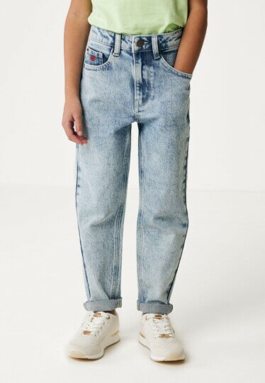 Xanthia Mid waist / Relaxed fit jeans Acid Bleached