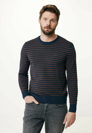 Stripe Sweater Tan