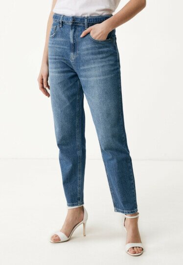 Xanthe High waist / Mom jeans  Blue