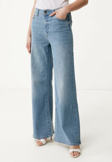 High Waist Jeans Medium Faded